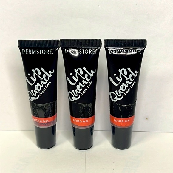 Dermstore Lip Quench Sheer Tint # 200 Coral Sunset (Lot of 3) - Picture 1 of 2
